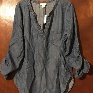 Chambray Tunic